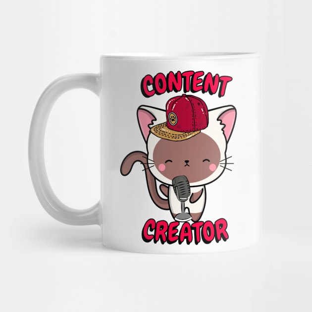 Cute White cat is a content creator by Pet Station